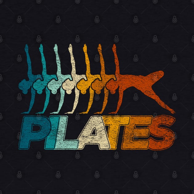 Pilates Pose - Vintage Pilates - Pilates Lover by Pilateszone